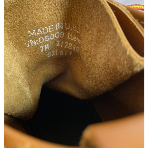 Women's 7 M L.L.Bean Tan Lace-Up All Weather Duck Boots - Picture 7 of 9